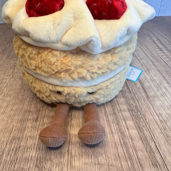 Jellycat Teapot and Pastry Set NWT Set of 4 Birthday Cake Strawberry Lemon - Picture 5 of 10